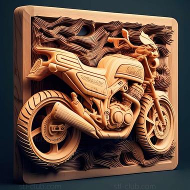 3D model Honda CB900 (STL)